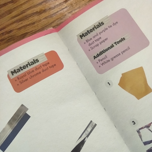 Children's Duct Tape Projects Books Set of 2 - Picture 6 of 11